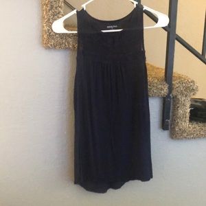 Navy blue tank top